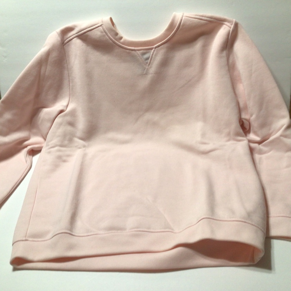 Karen Scott Pink Sweatshirt Size Large lightly worn